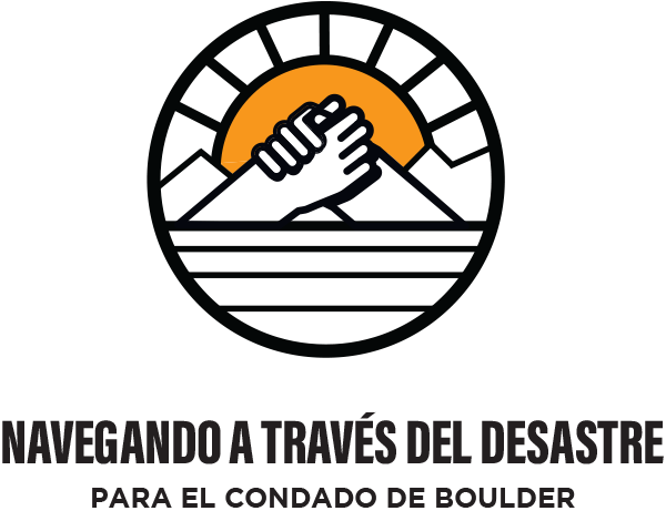 NAVEGANDO A TRAVÉS DEL DESASTRE Logo