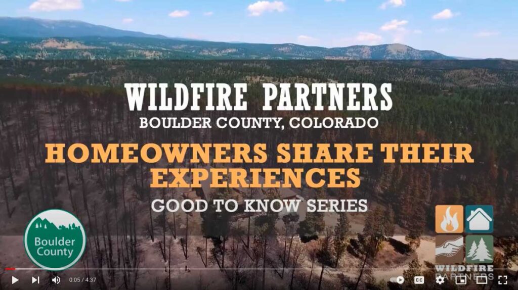 (4:37) Hear how Wildfire Partners participants have benefitted from wildfire mitigation.