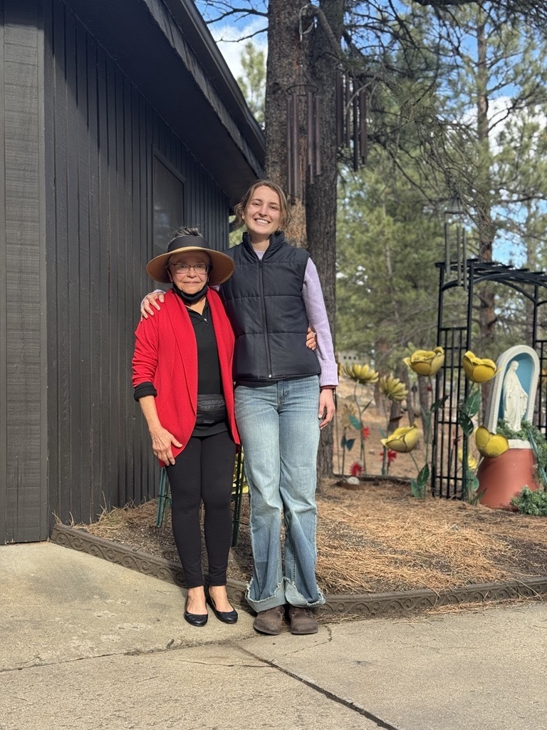 Wildfire Partners member and homeowner posing for photo together