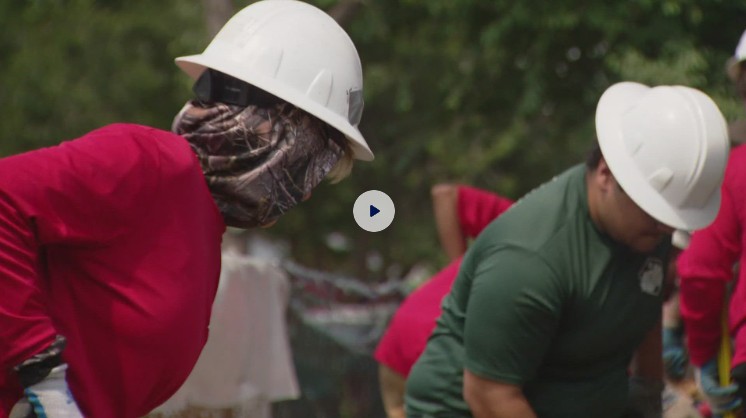 9News Lafayette Teens INC. Story Teens helping with wildfire mitigation